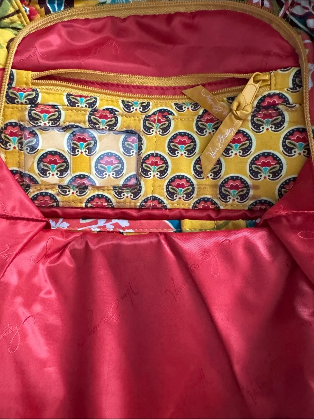 Vera Bradley vibrant quilted